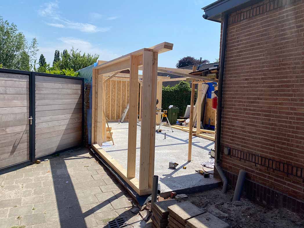 verbouwing schuur